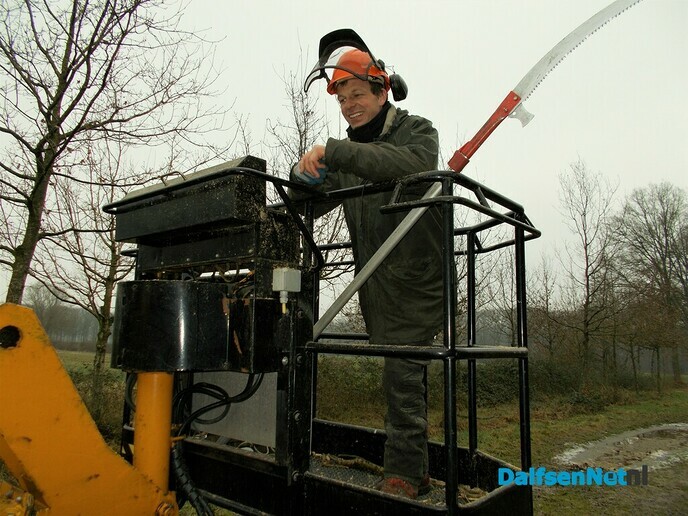 Groot onderhoud bomen landgoed Den Berg