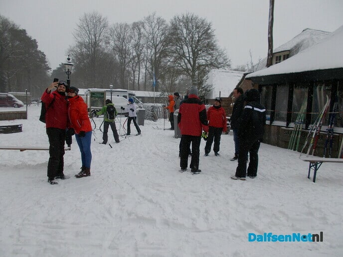 Wintersportplaatjes vanuit Dalfsen