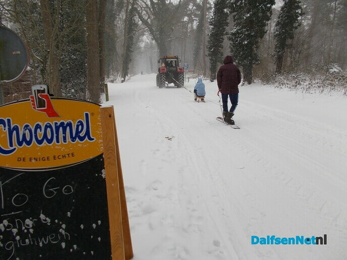 Wintersportplaatjes vanuit Dalfsen