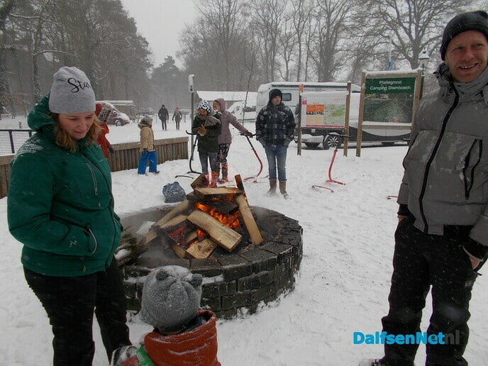 Wintersportplaatjes vanuit Dalfsen
