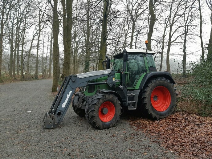 2e gestolen tractor aangetroffen - Foto: Politie Vechtdal