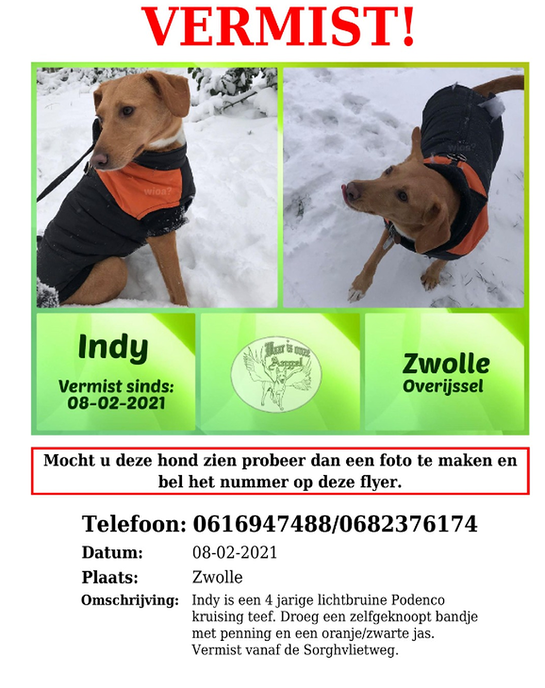 Hulphond zoek (2) - Foto: Ingezonden foto