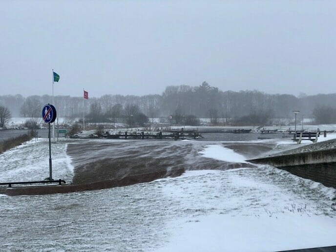 Foto’s van deze prachtige winterdag