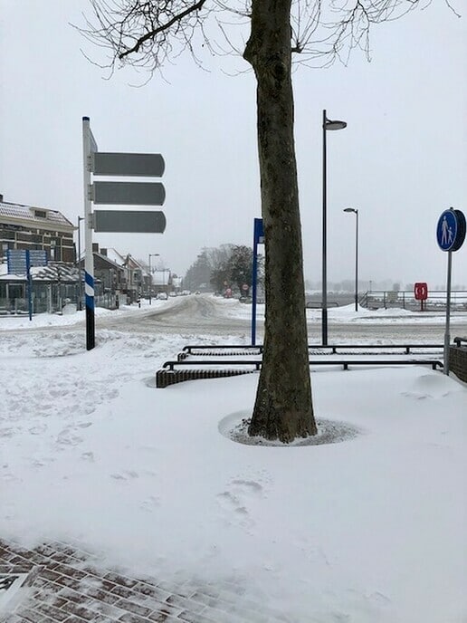 Foto’s van deze prachtige winterdag