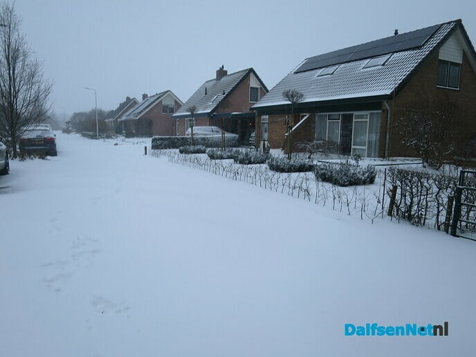 Het wordt nu echt winter! - Foto: Wim