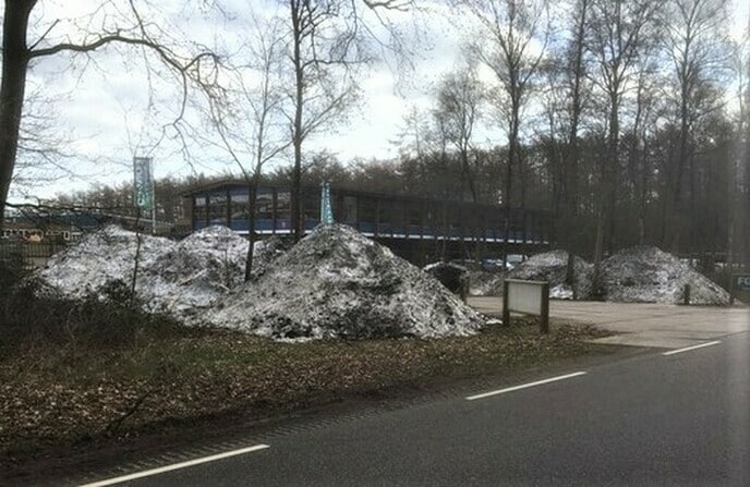 Nog sneeuw bij 18 graden+ - Foto: Ingezonden foto