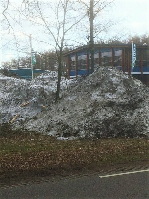 Nog sneeuw bij 18 graden+ - Foto: Ingezonden foto