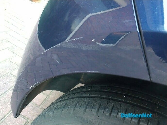 Schade aan VW Up - Foto: Ingezonden foto