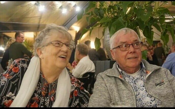 Martin & Dinie van der Veen 60 jaar getrouwd - Foto: Ingezonden foto