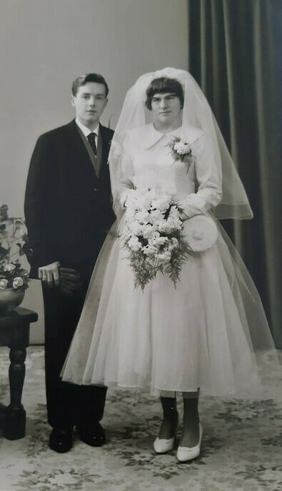 Martin & Dinie van der Veen 60 jaar getrouwd - Foto: Ingezonden foto