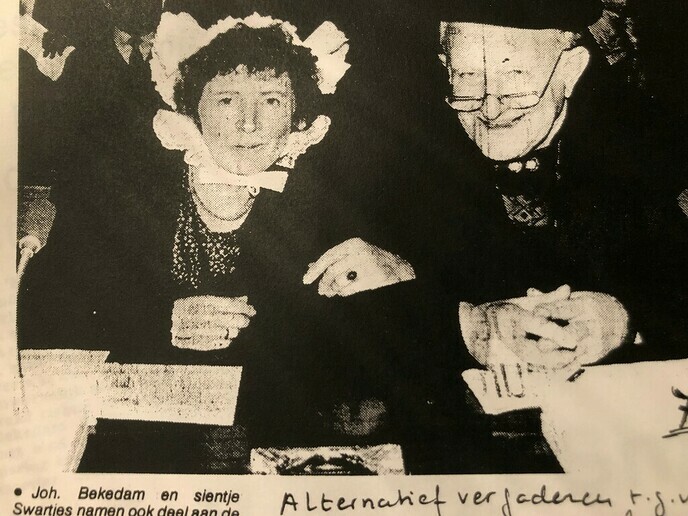 In memoriam Sientje Swartjes-Lenferink - Foto: Ingezonden foto