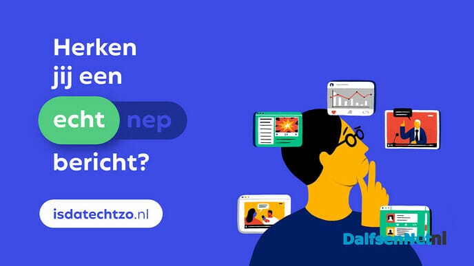 Nieuwe website isdatechtzo.nl helpt Nederlanders kennis over nepnieuws te vergroten - Foto: Ingezonden foto