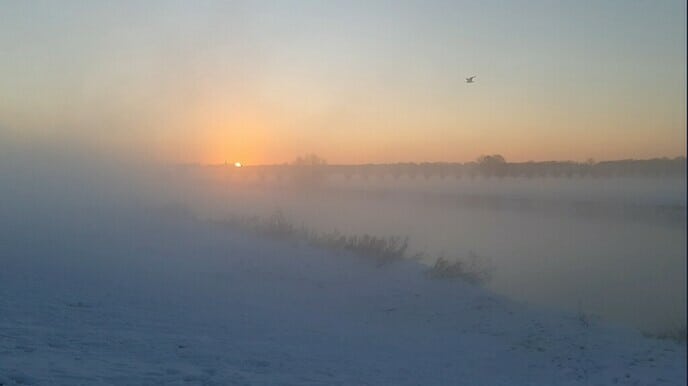 Zonsopkomst met beeld en geluid - Foto: Ingezonden foto
