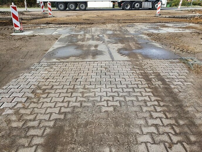 Wegwerkzaamheden parallelwegen Hessenweg - Foto: Eigen geleverde foto
