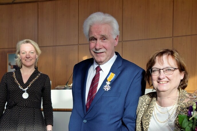 Koninklijke onderscheiding Dalfsenaar Gerhard Kruizinga - Foto: Gemeente Dalfsen
