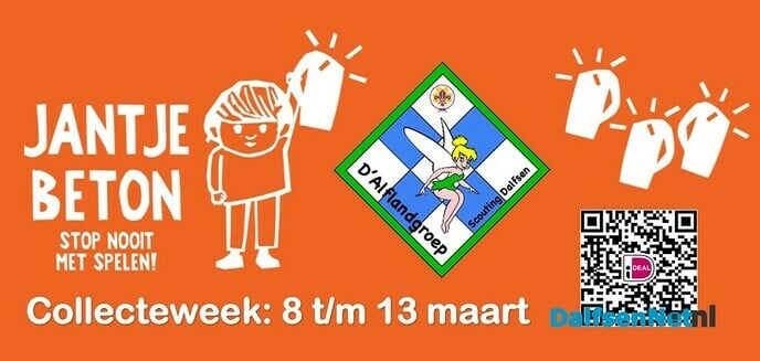 Scouting Dalfsen collecteert - Foto: Ingezonden foto