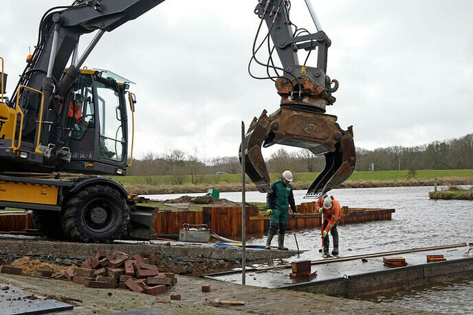Vervangen damwanden passantenhaven (aanvulling) - Foto: Paul Scholten