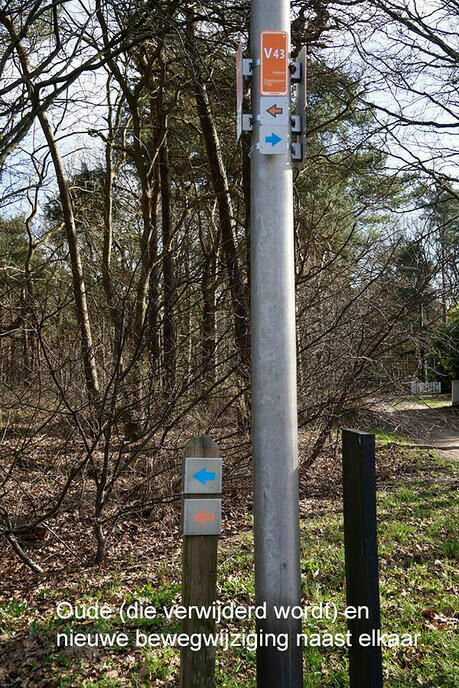 Netwerk-routeaanduidingen vervangen - Foto: Paul Scholten