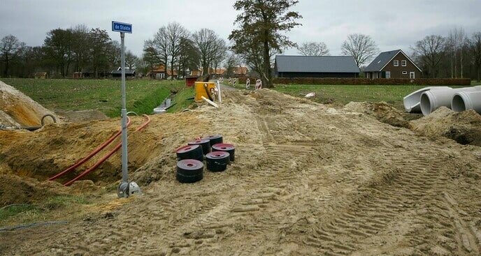 Om de Landskroon gedeeltelijk afgesloten - Foto: Paul Scholten