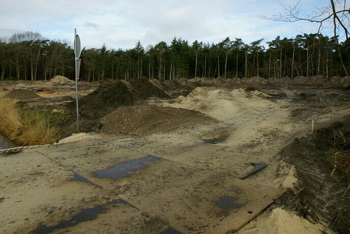 Bouw Ecoduct Vlierbelten is gestart - Foto: Paul Scholten