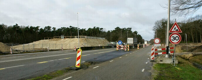 Bouw Ecoduct Vlierbelten is gestart - Foto: Paul Scholten
