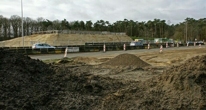 Bouw Ecoduct Vlierbelten is gestart - Foto: Paul Scholten