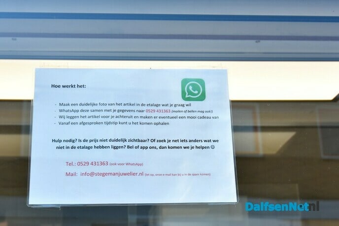 Winkelen op afspraak weer mogelijk - Foto: Johan Bokma