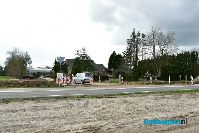 Wegwerkzaamheden parallelwegen Hessenweg - Foto: Johan Bokma