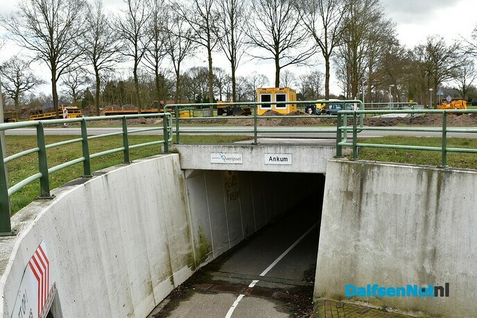 Wegwerkzaamheden parallelwegen Hessenweg - Foto: Johan Bokma
