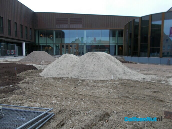 Voortgang plein gemeentehuis