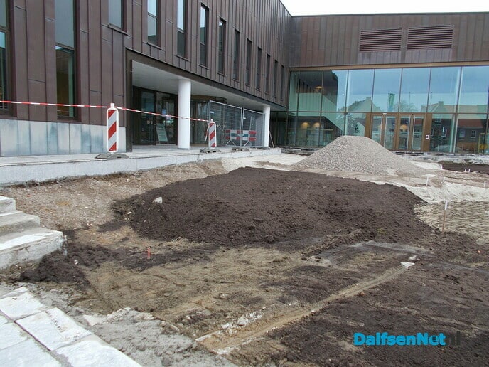 Voortgang plein gemeentehuis