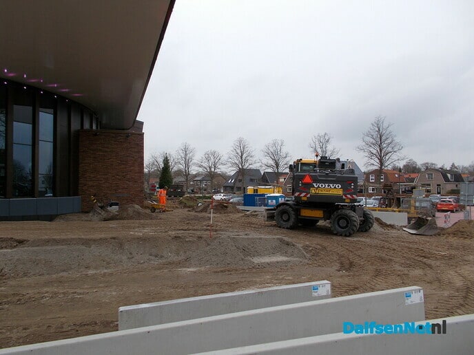 Voortgang plein gemeentehuis