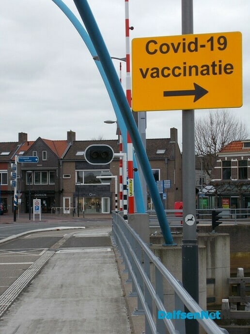 Borden geven richting aan naar einde van de tunnel