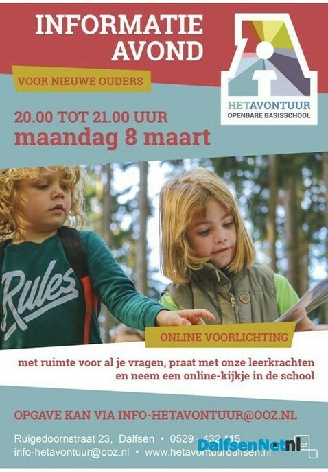 Open avond Het Avontuur - Foto: Ingezonden foto