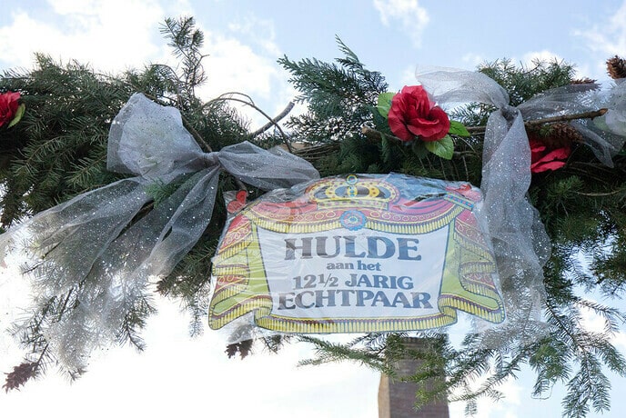 12,5 jarig huwelijk Edwin Schiller en Jennifer van Loon - Foto: Geert Bistervels