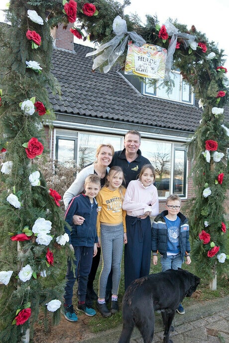 12,5 jarig huwelijk Edwin Schiller en Jennifer van Loon - Foto: Geert Bistervels