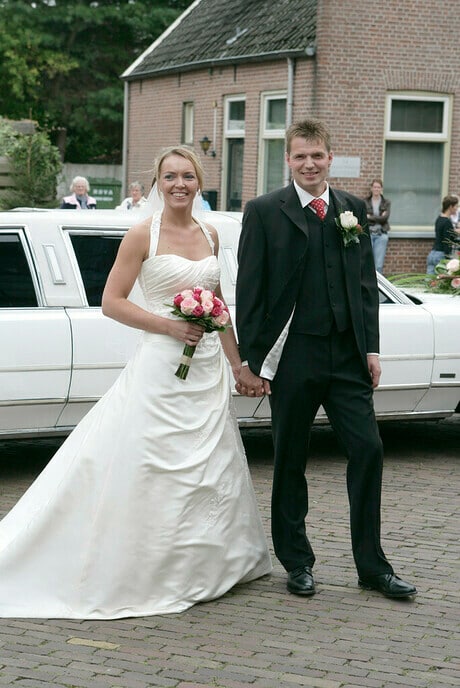 12,5 jarig huwelijk Edwin Schiller en Jennifer van Loon - Foto: Geert Bistervels