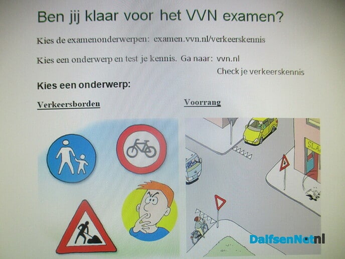 Oefen het VVN Verkeersexamen Theorie - Foto: Ingezonden foto
