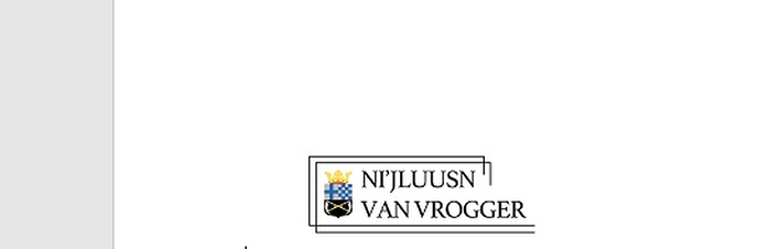 Bericht van de Historische Vereniging Ni’jluusn van Vrogger