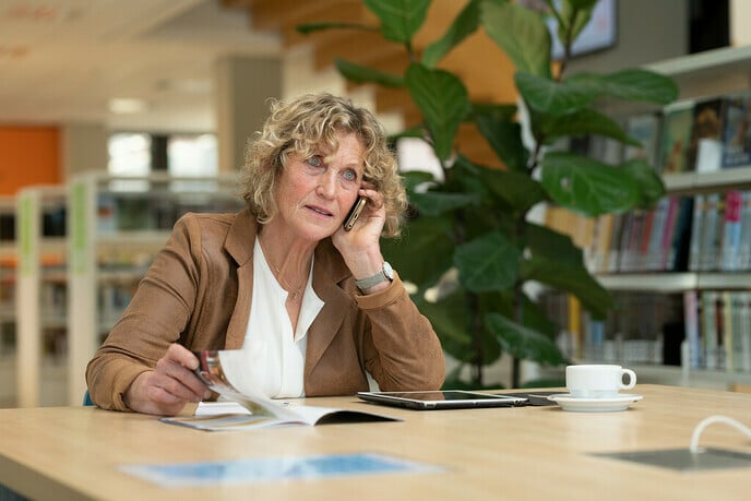 Telefonisch spreekuur voor OV vragen - Foto: Eigen geleverde foto