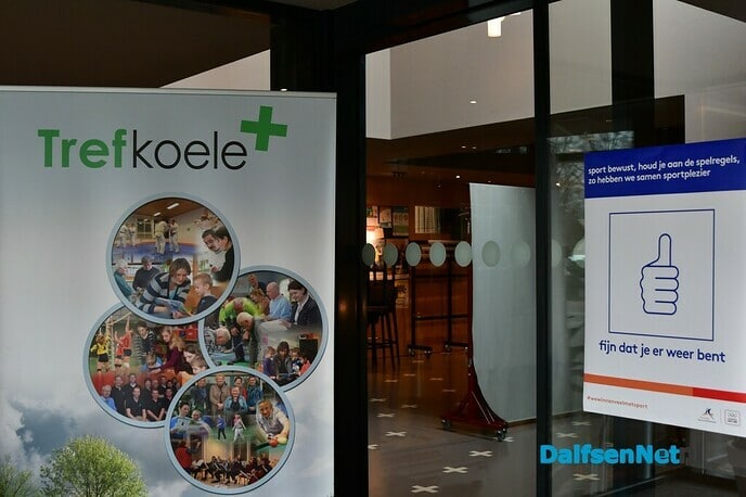 Trefkoele in nieuwe (tijdelijke) jas - Foto: Johan Bokma