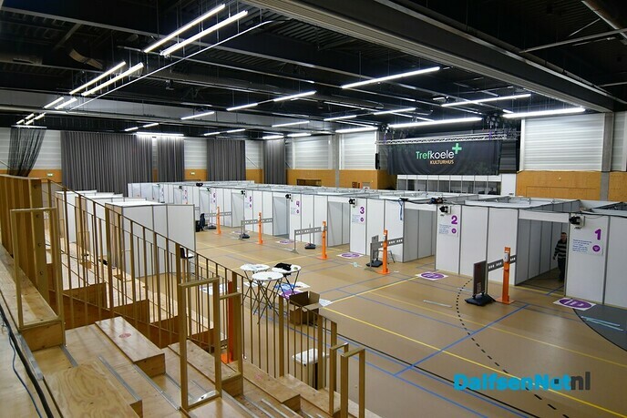 Trefkoele in nieuwe (tijdelijke) jas - Foto: Johan Bokma