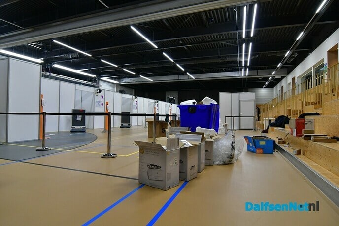 Trefkoele in nieuwe (tijdelijke) jas - Foto: Johan Bokma