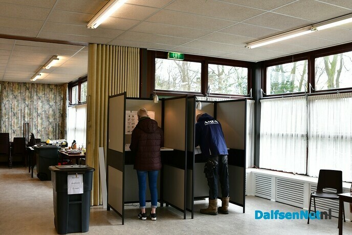 Tweede Kamerverkiezingen in Dalfsen - Foto: Johan Bokma