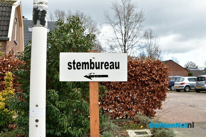 Tweede Kamerverkiezingen in Dalfsen - Foto: Johan Bokma
