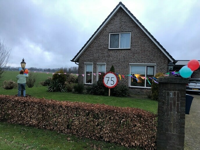 Verjaardag Annie Voortman 75 jaar - Foto: Ingezonden foto