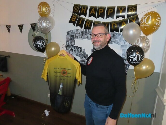 Emile is 50 jaar - Foto: Ingezonden foto