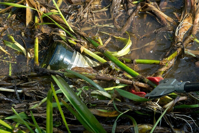 Ook Vechtzomp doet mee aan project “Schone rivieren” - Foto: Geert Bistervels