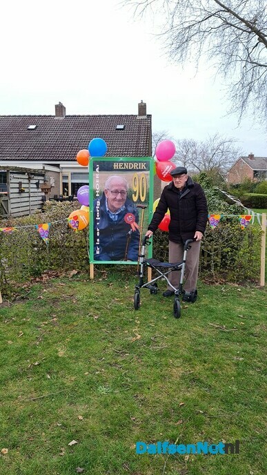 Hendrik Land 90 jaar - Foto: Ingezonden foto