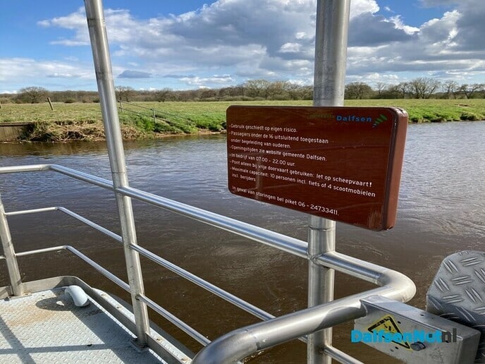 Storingsnummer pontje - Foto: Ingezonden foto